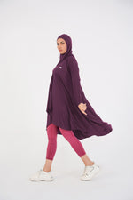 Cape Wrap Lite - Deep Plum