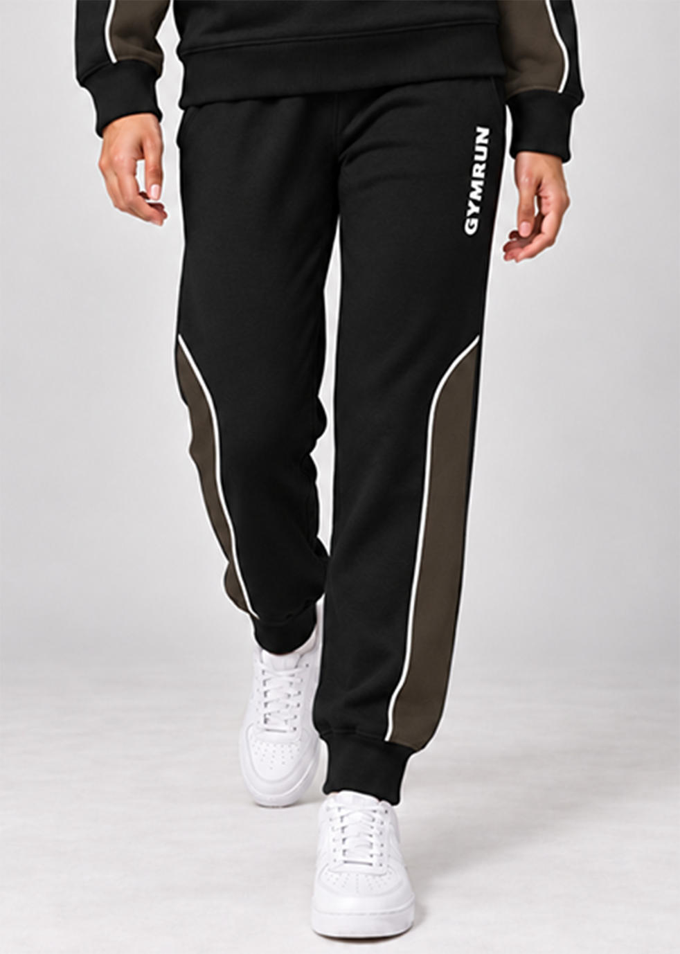Stride Edge Trouser - Black/Olive Gymrun