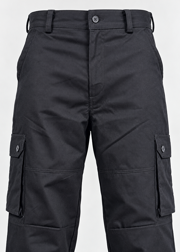 Cargo Trouser - Black Gymrun