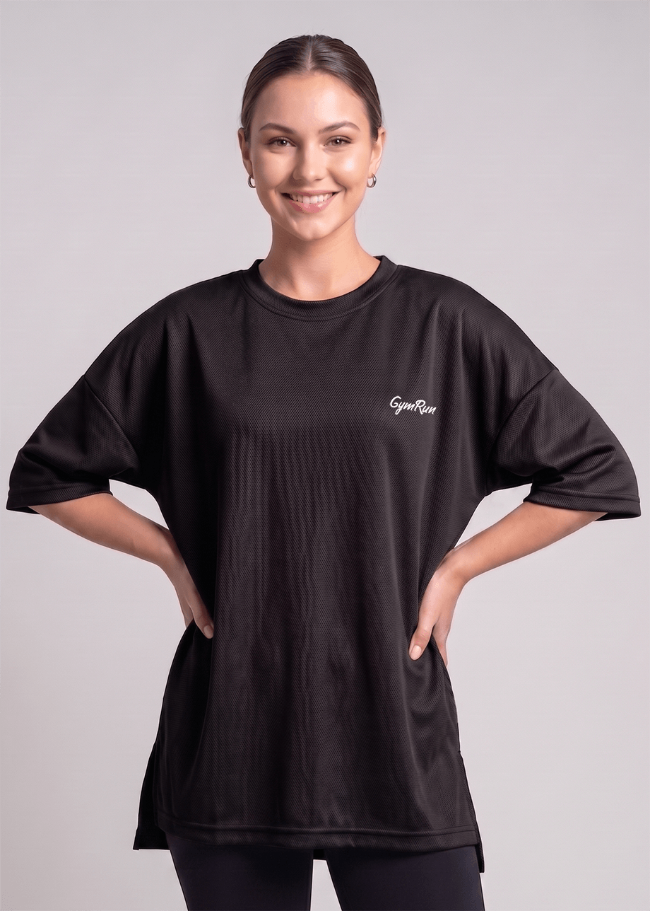 Prime Oversized T-Shirt - Black