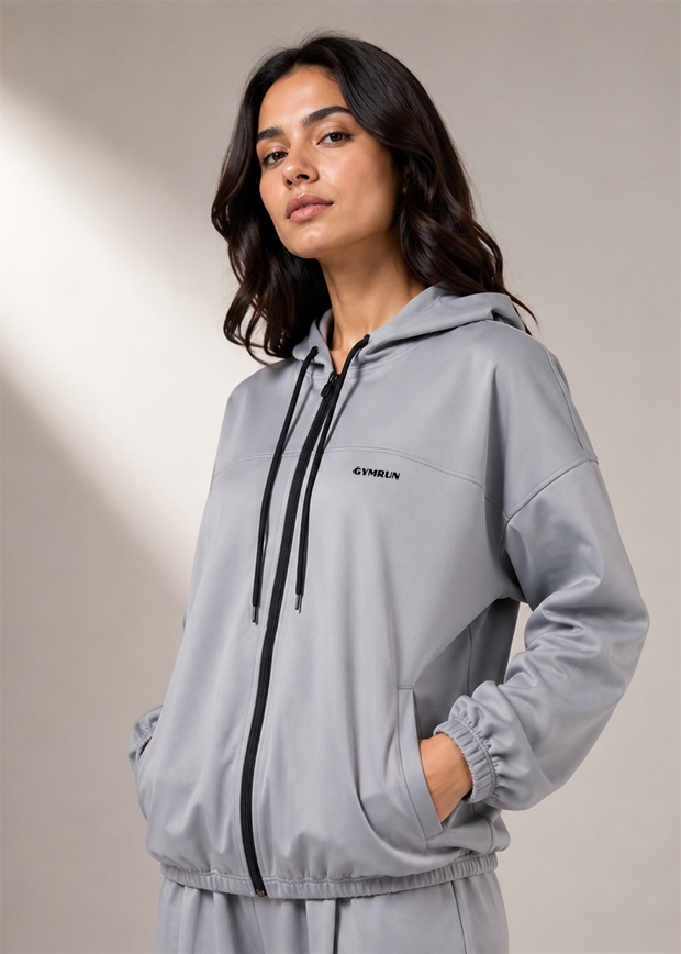 Zero Fit Hoodie - Grey