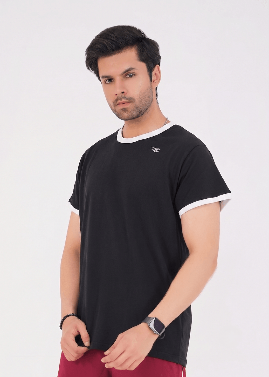 Oversized Edge Tee - Black