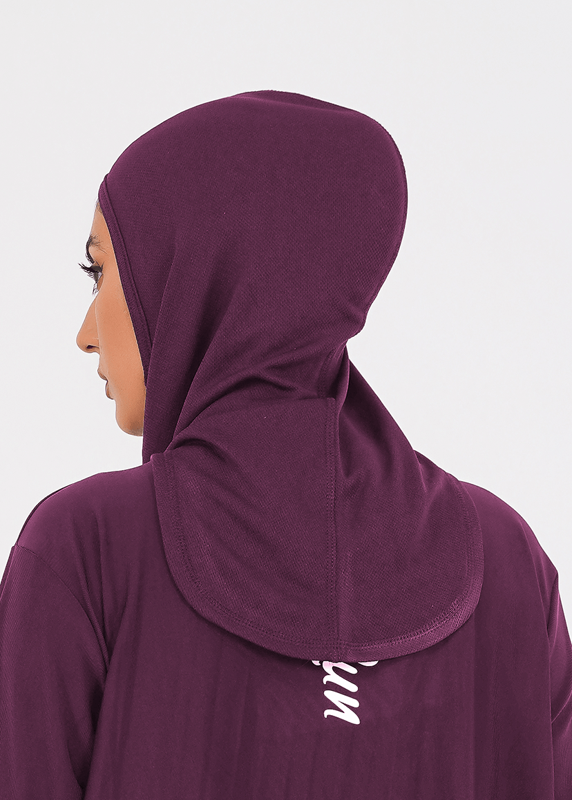 Sleek Veil - Deep Plum