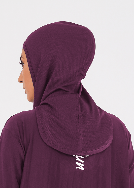 Sleek Veil - Deep Plum