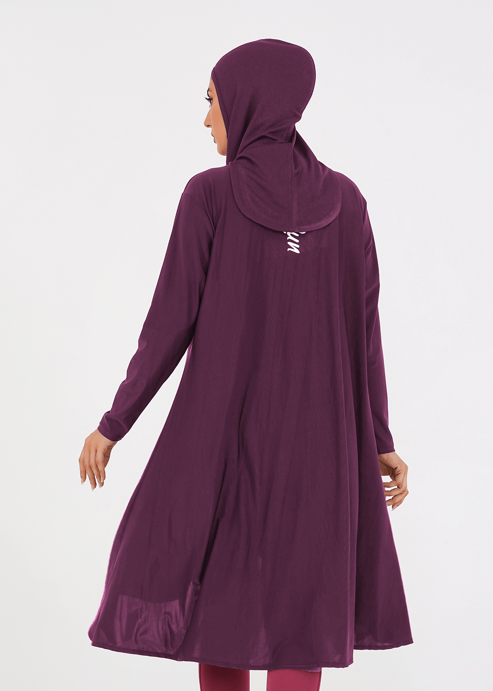 Cape Wrap Lite - Deep Plum