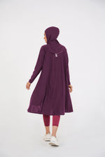 Cape Wrap Lite - Deep Plum