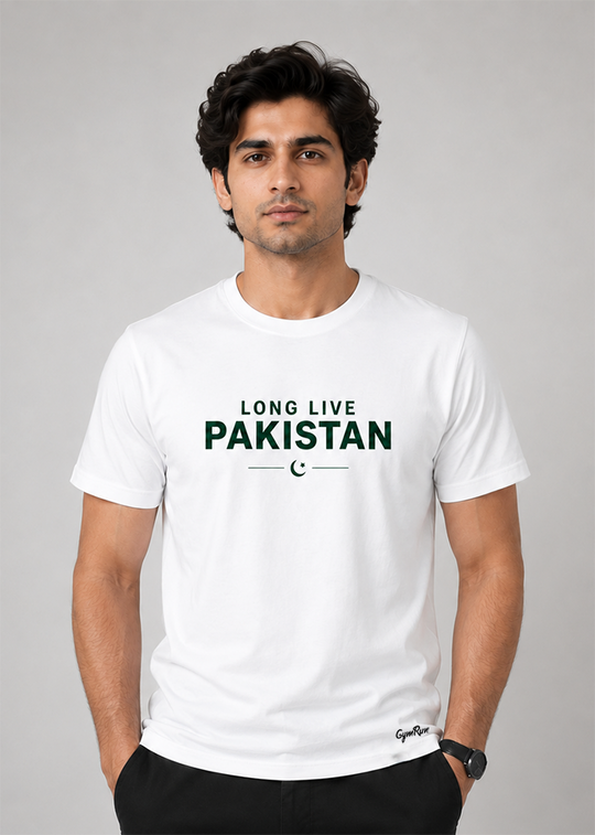 Men Long Live Pakistan Tee
