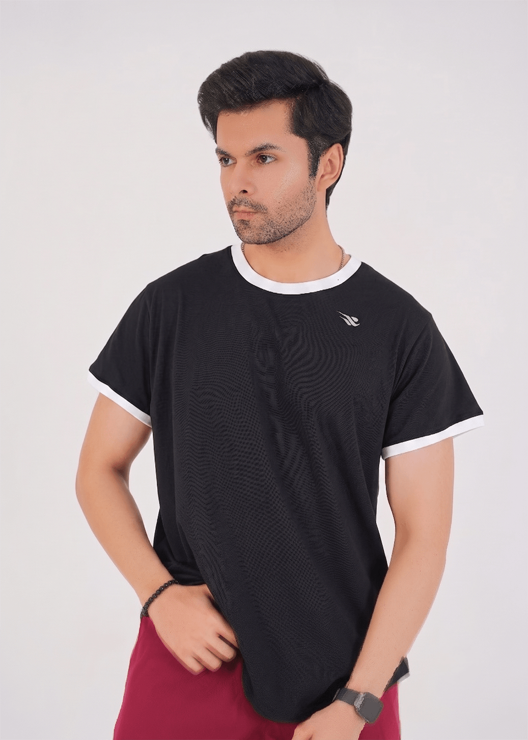 Oversized Edge Tee - Black