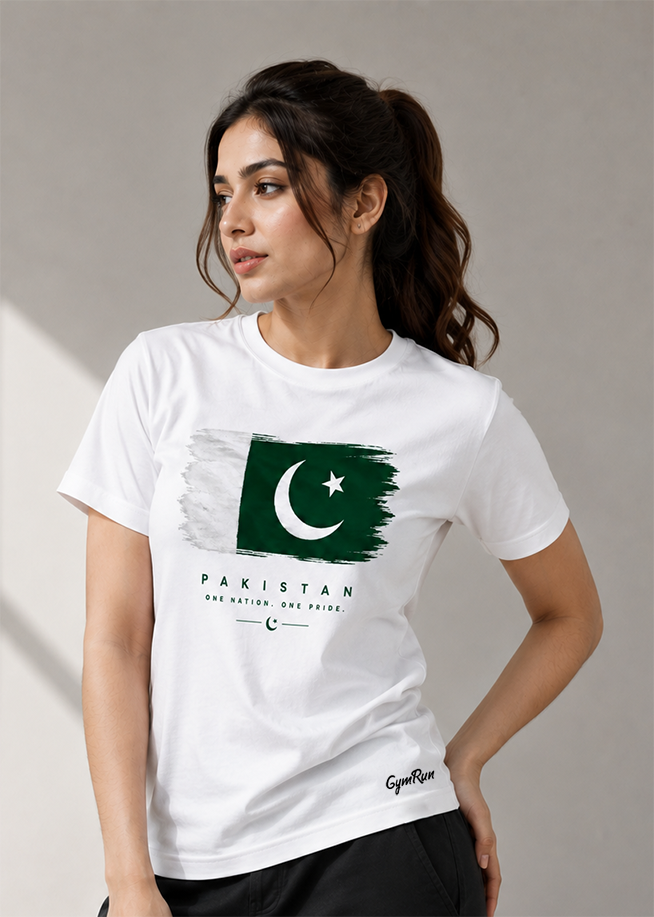 Women Pakistan Pride Tee