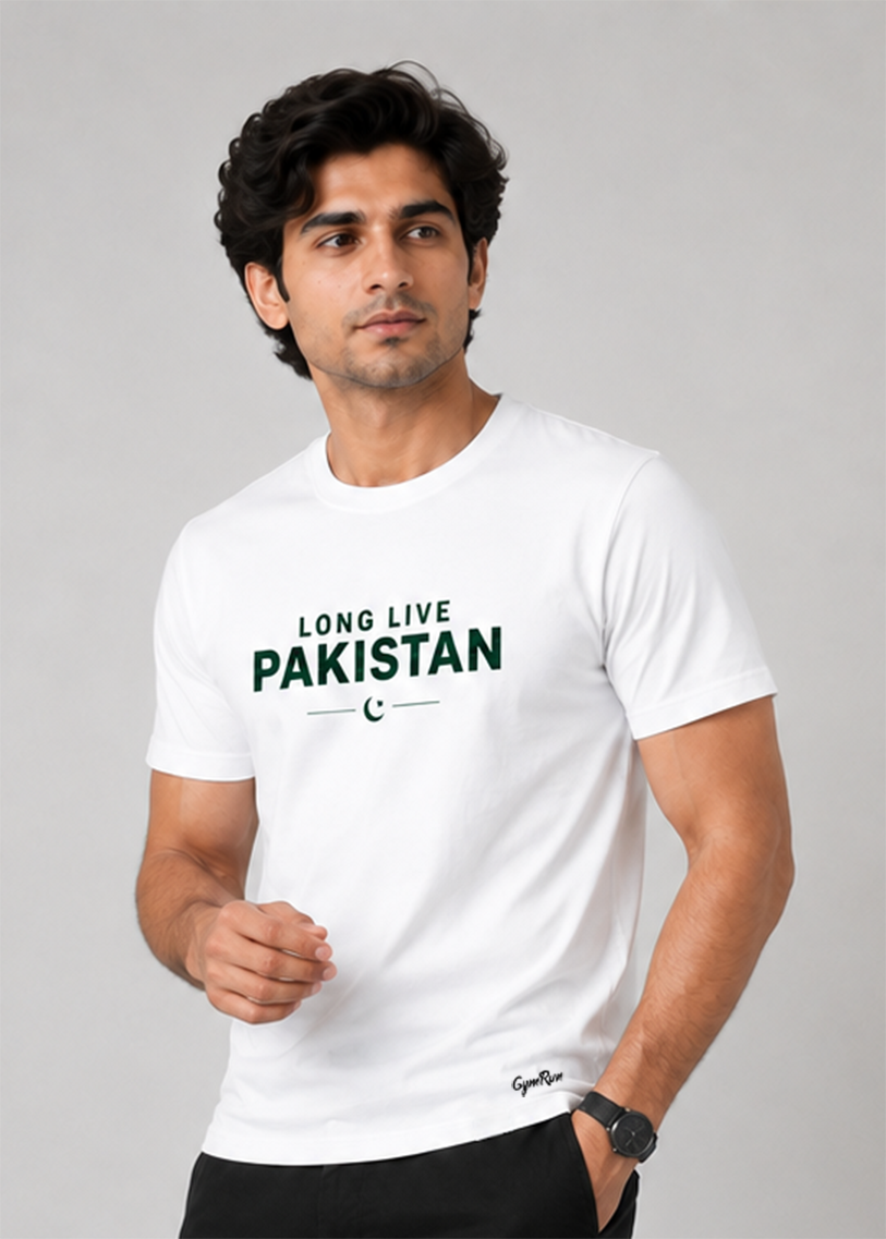 Men Long Live Pakistan Tee