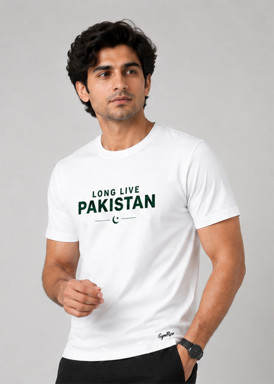 Men Long Live Pakistan Tee