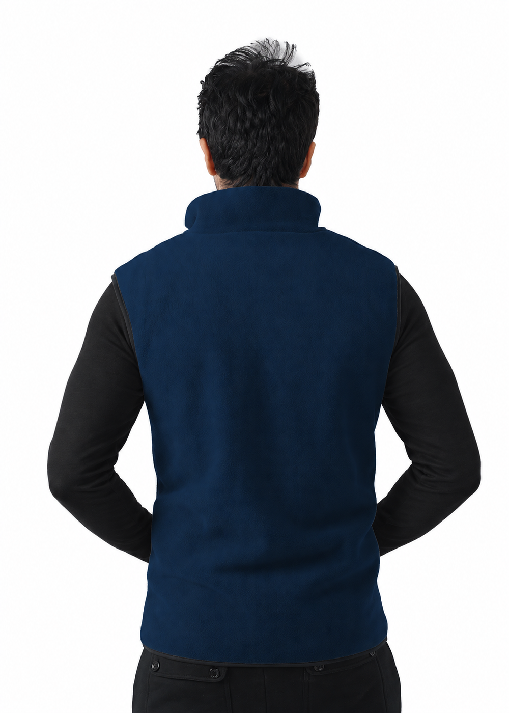 Comfy Polar Vest - Navy GYMRUN Activewear