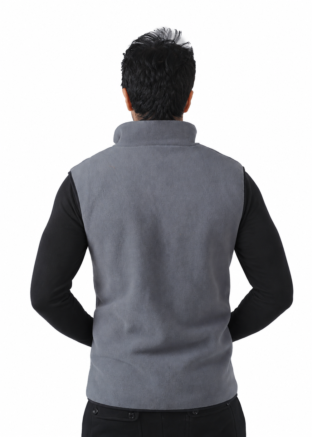 Comfy Polar Vest - Grey GYMRUN Activewear