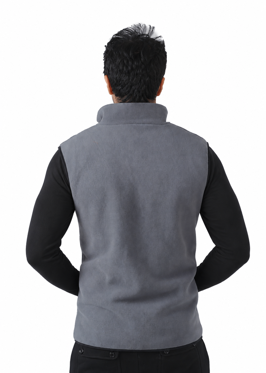 Comfy Polar Vest - Grey GYMRUN Activewear