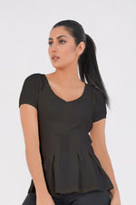 Blooming Top - Black