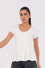 Blooming Top - White