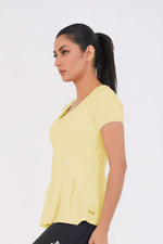 Blooming Top - Yellow