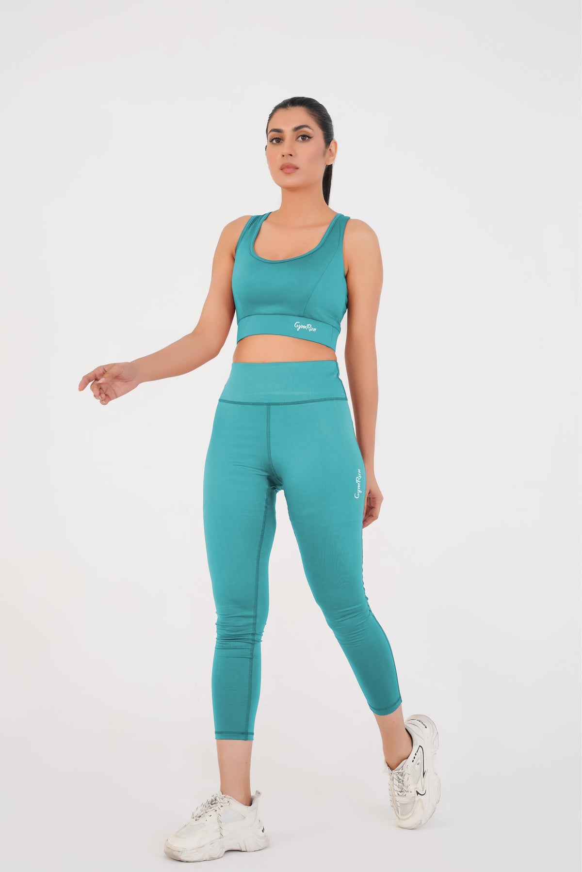 Ladies Basic Performance Leggings - Dusty Fern