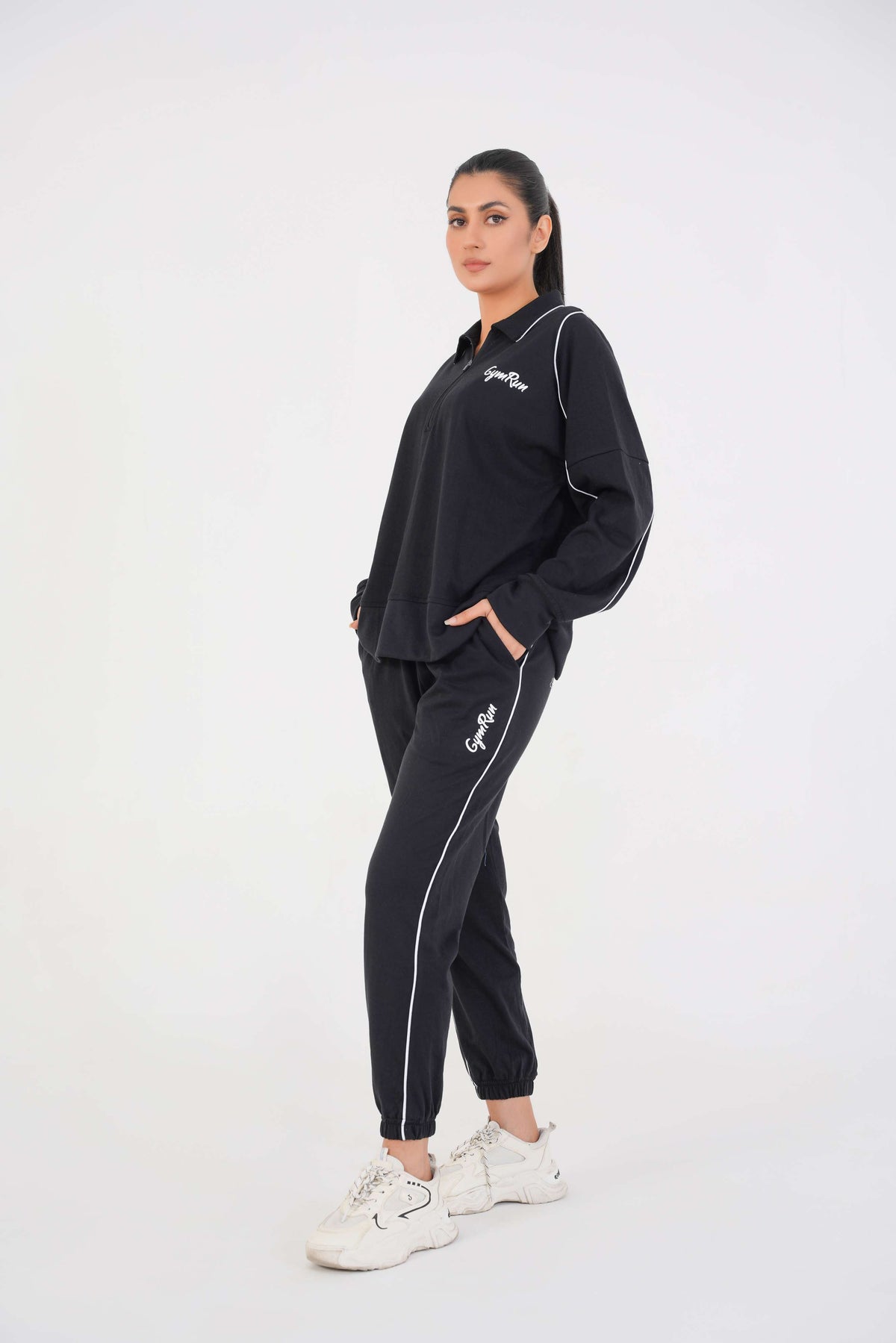Ease Flex Track Suit - Black