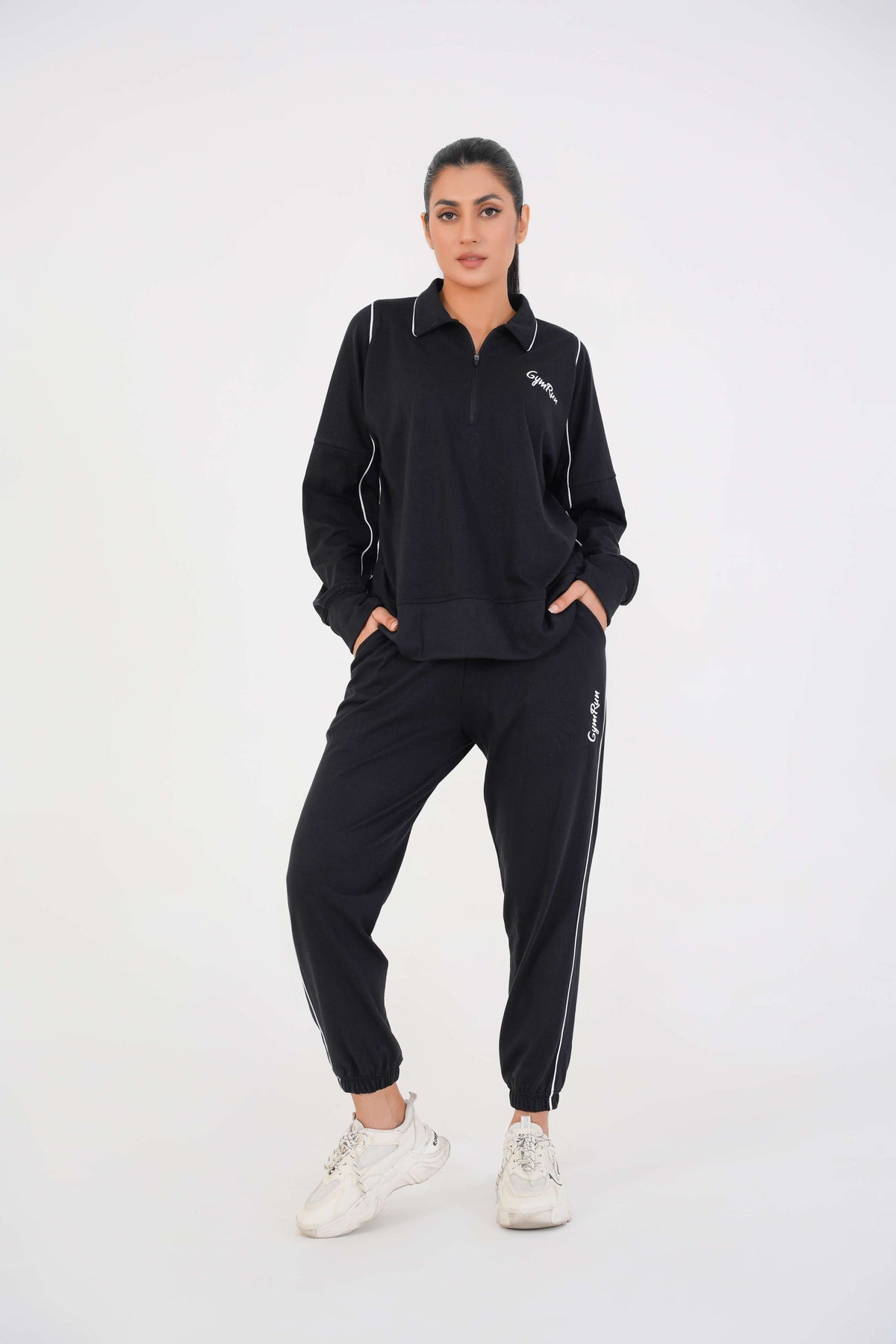 Ease Flex Track Suit - Black