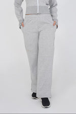 Supreme Wide Leg Trouser - Heather Grey