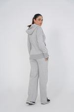 Supreme Wide Leg Trouser - Heather Grey