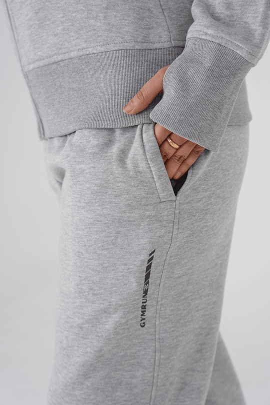 Supreme Track Suit - Heather Grey