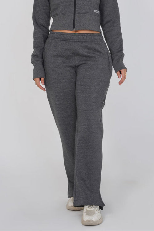 Supreme Wide Leg Trouser - Charcoal