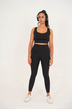 Pro-Fit Athletes Set - Black (Sports Bra + Legging)
