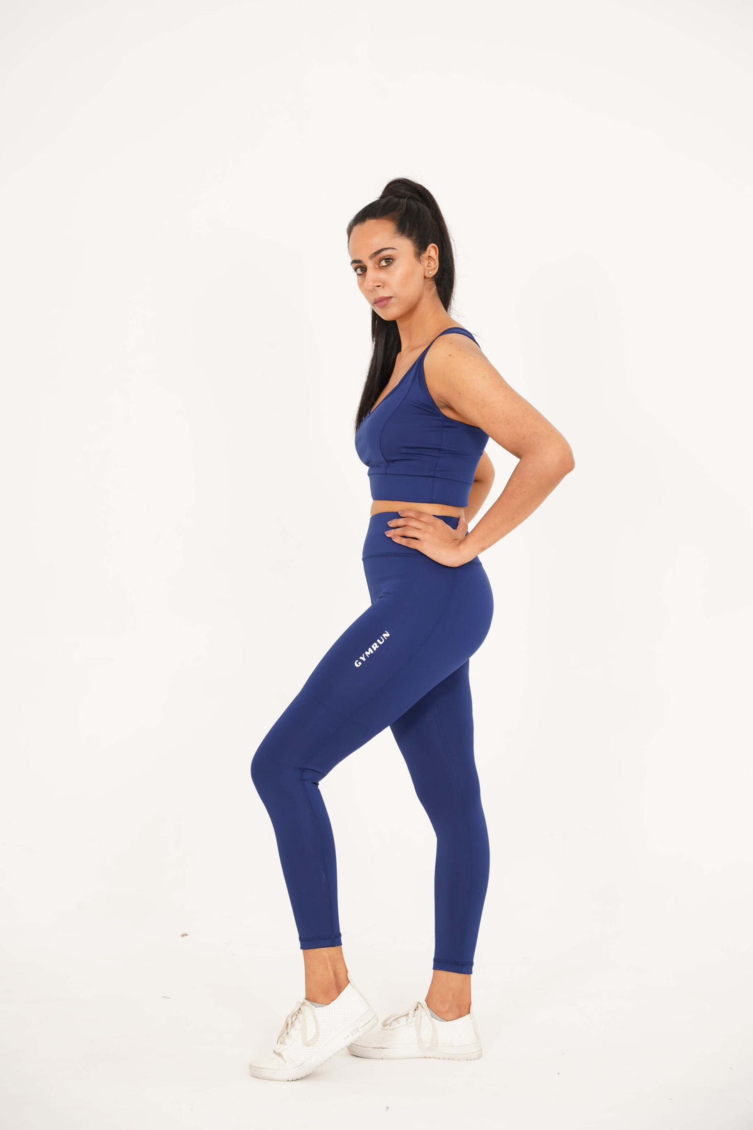 Pro-Fit Athletes Set - Navy (Sports Bra + Legging)