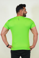 Cool Mesh Tee - Green - GYMRUN Activewear