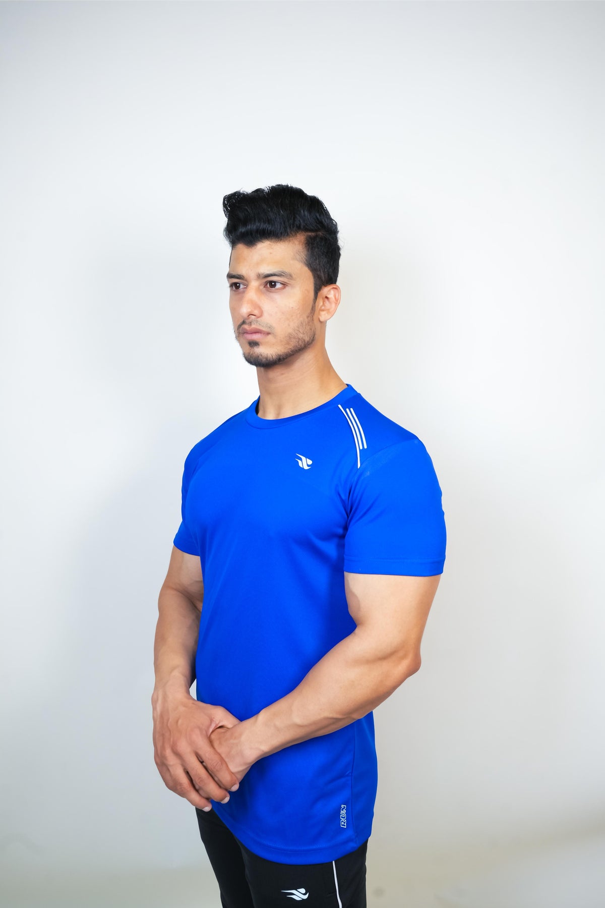 Cool Mesh Tee - Royal Blue - GYMRUN Activewear