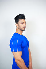 Cool Mesh Tee - Royal Blue - GYMRUN Activewear