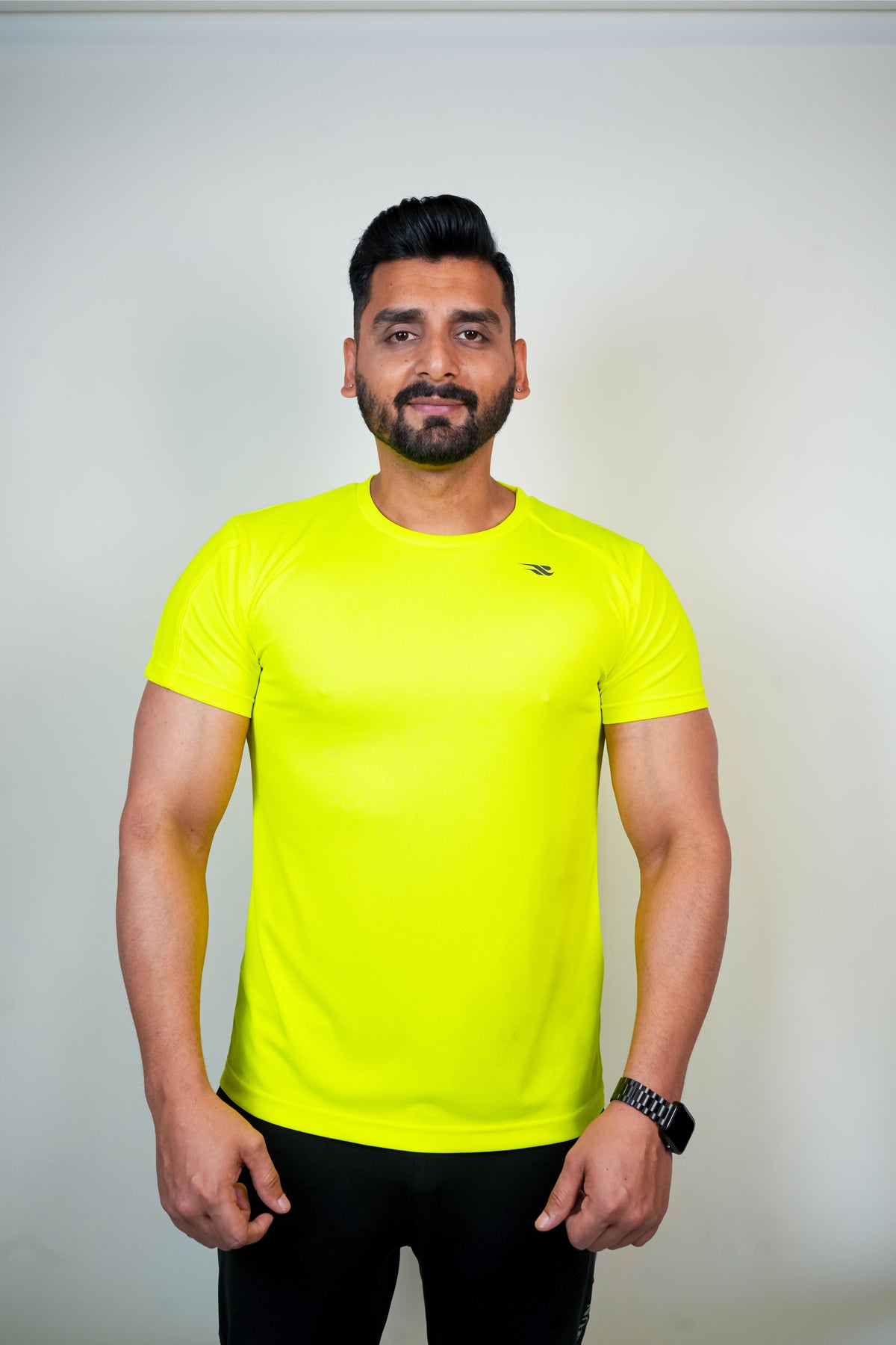 Cool Mesh Tee - Neon Yellow - GYMRUN Activewear