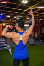 Iconic Training Stringer - Royal Blue - GYMRUN Activewear