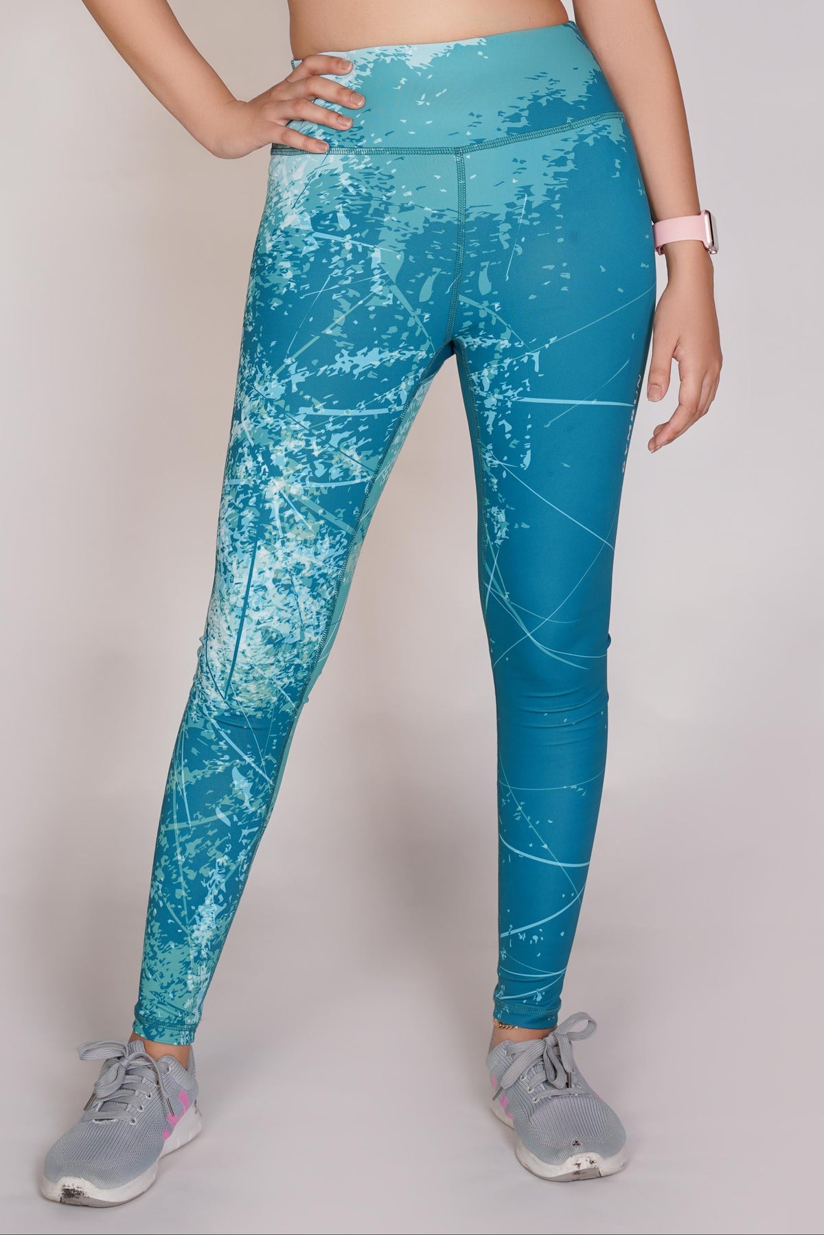 Pro-Fit Sublimated Sports legging - Blue