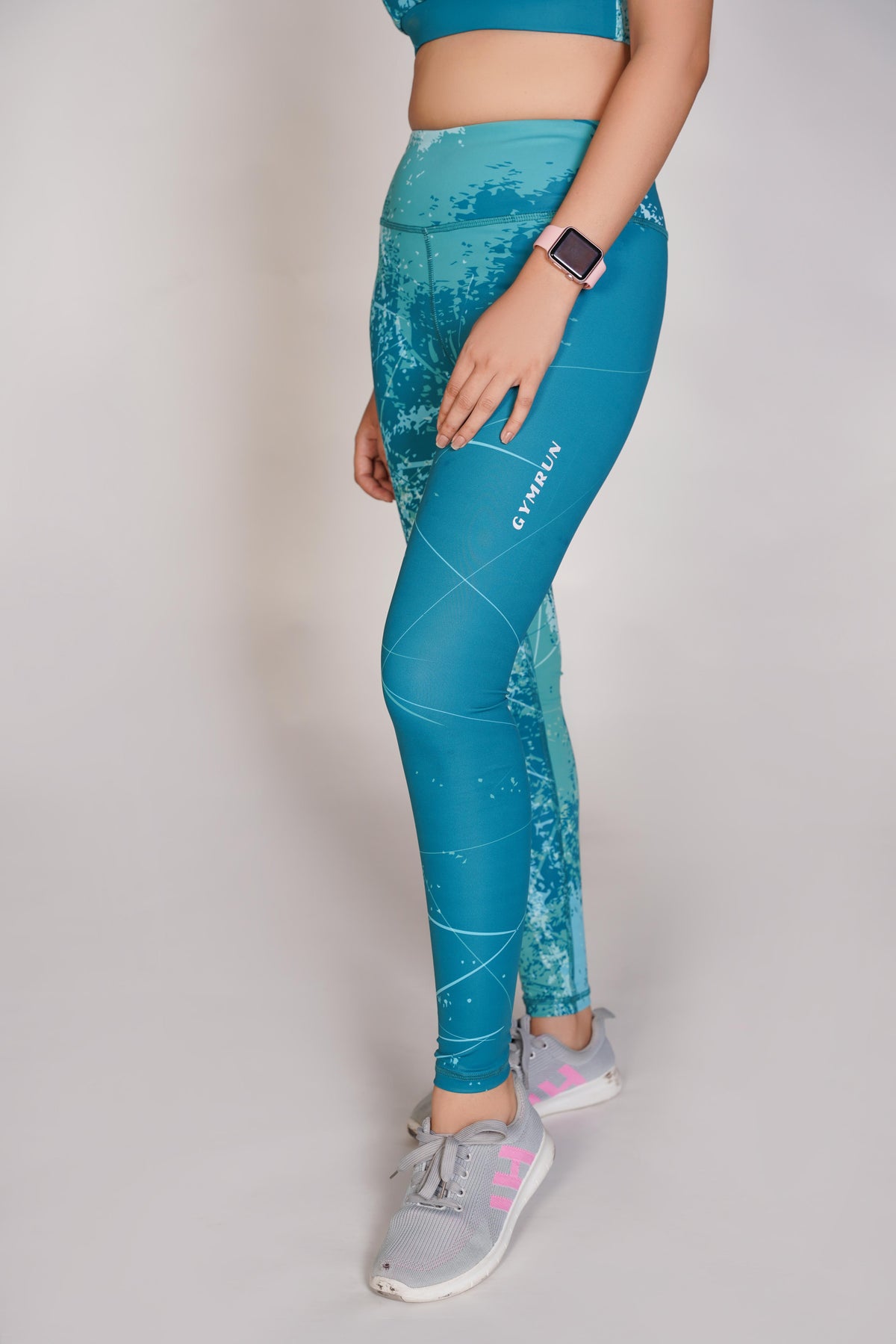 Pro-Fit Sublimated Sports legging - Blue