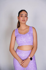 Pro-Fit Sublimated Sports (Sports Bra + Legging) - Voilet