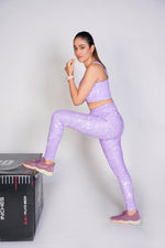 Pro-Fit Sublimated Sports legging- Voilet