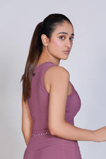 Supreme Padded Ribbed Crop Top - Pink