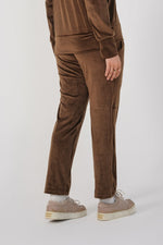 Ribbed velvet Trouser - Brown