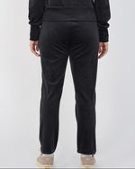 Ribbed velvet Trouser-Black