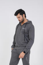 Crest Hoodie - Charcoal