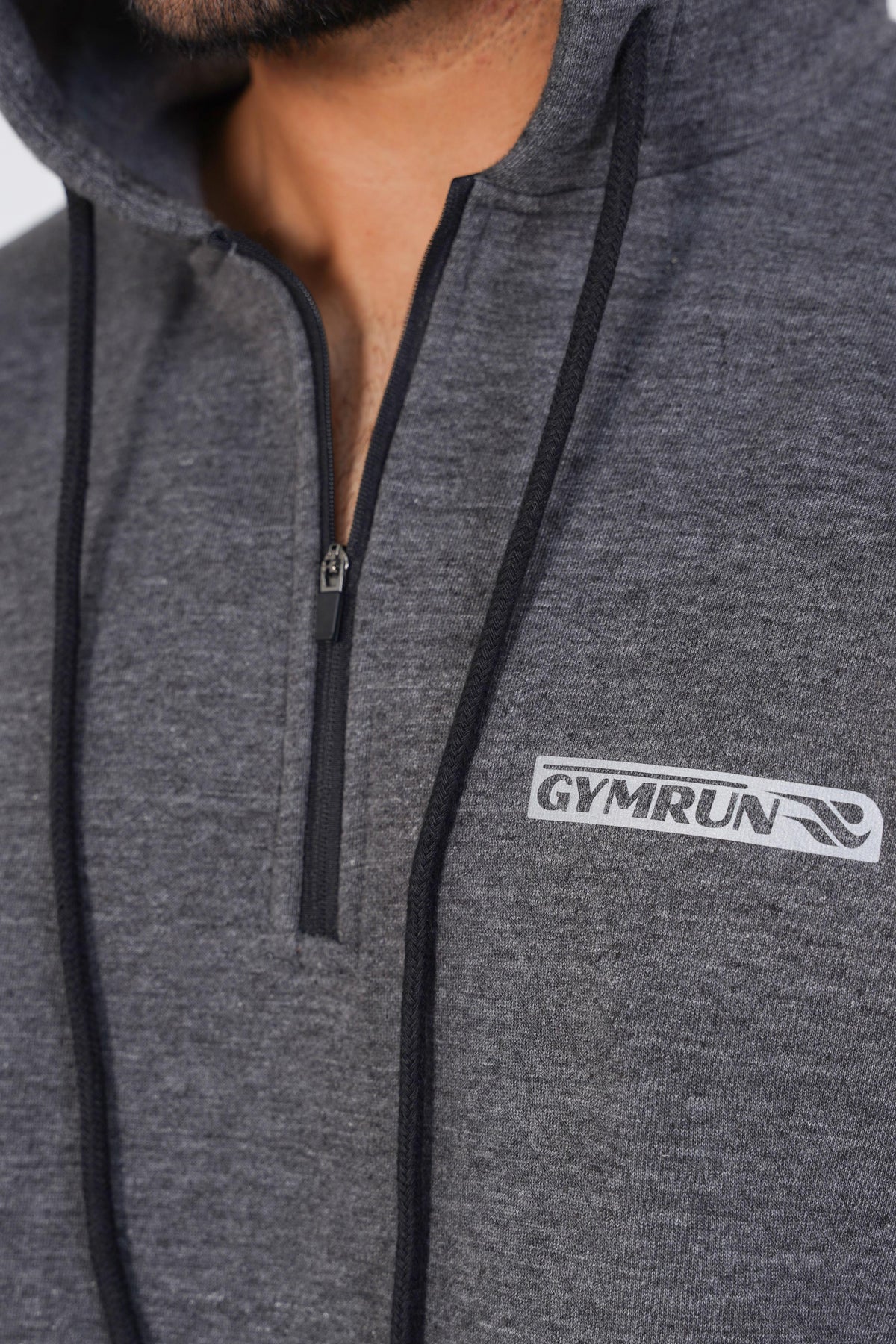 Crest Hoodie - Charcoal