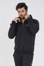 Crest Hoodie - Black