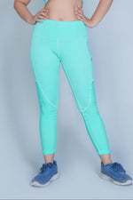 Classic Vent Leggings - Blue