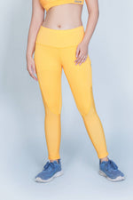 Classic Vent Leggings - Yellow
