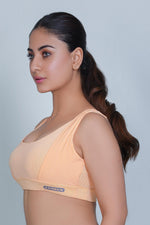 Classic Vent Sports Bra- Orange