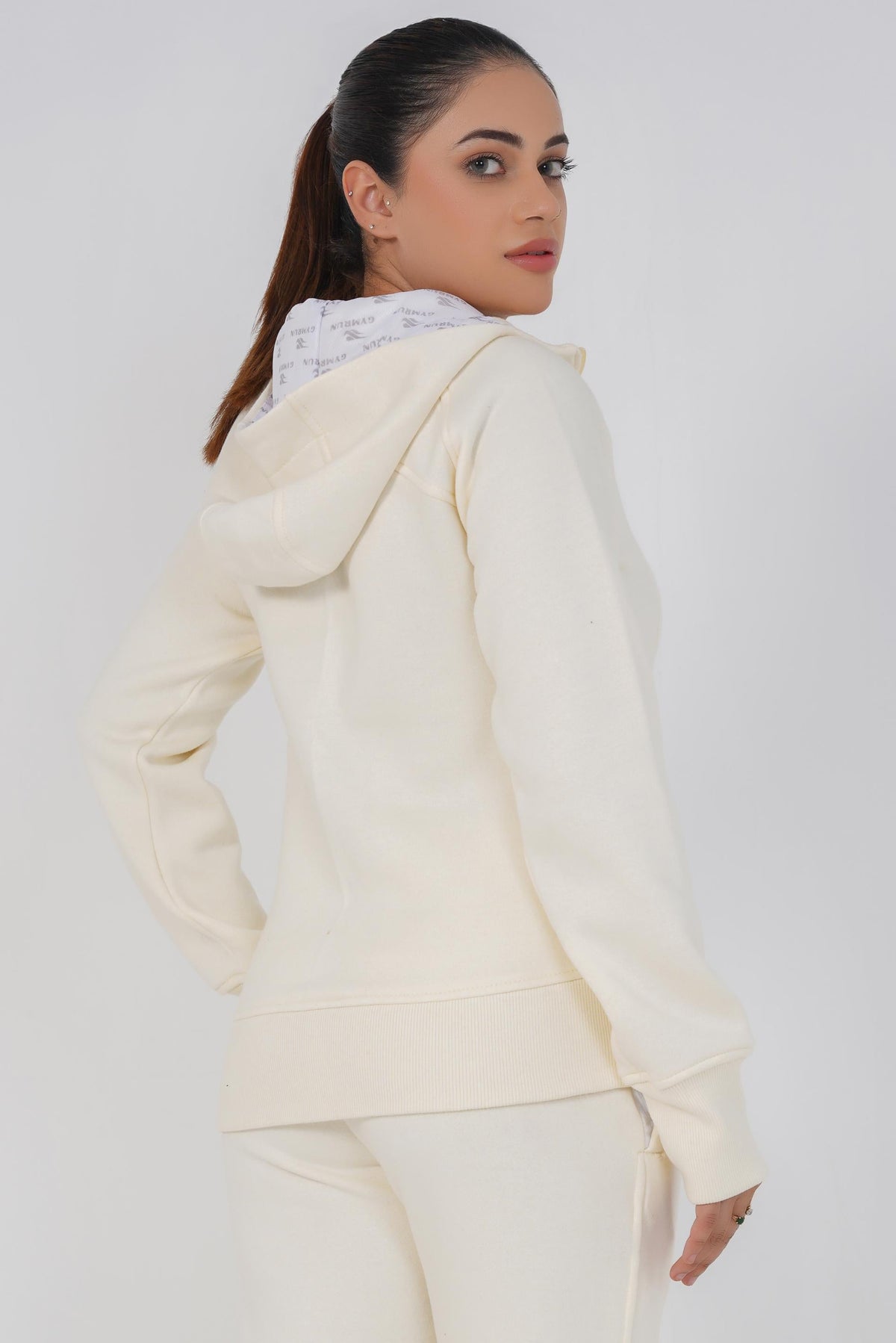 Supreme Hoodie- Cream