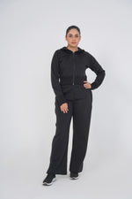 Supreme Cropped Hoodie - Black